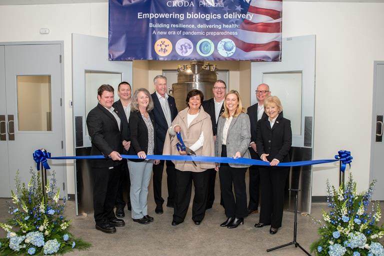 lamar manufacturing falicly ribbon cutting